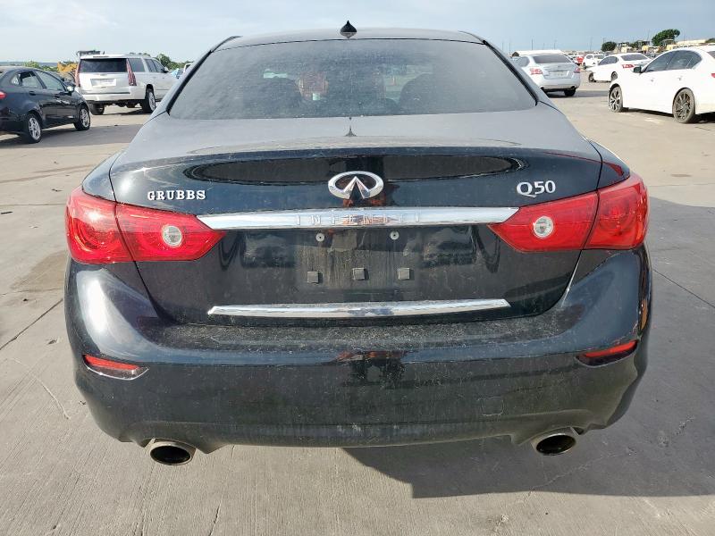 JN1BV7AP5FM348461 - 2015 INFINITI Q50 BASE BLACK photo 6