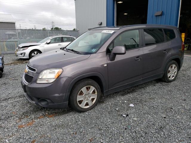 KL77P2ET7DK117994 - 2013 CHEVROLET ORLANDO LT GRAY photo 1