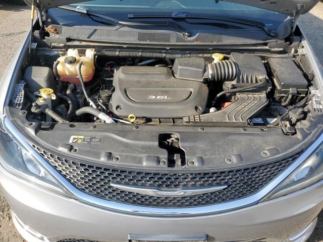 2C4RC1BG1HR565938 - 2017 CHRYSLER PACIFICA TOURING L SILVER photo 12