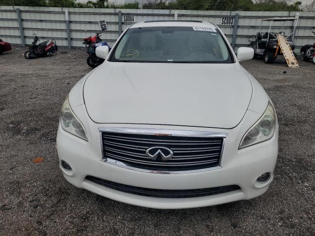 JN1BY1AP6DM514441 - 2013 INFINITI M37 WHITE photo 5