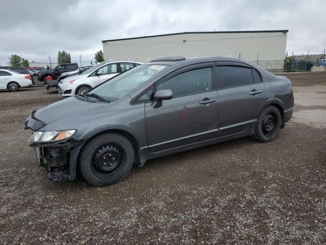 2HGFA1F61BH011677 - 2011 HONDA CIVIC LX-S Gris photo 1