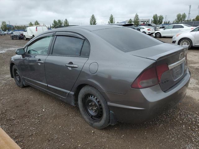 2HGFA1F61BH011677 - 2011 HONDA CIVIC LX-S Gris photo 2