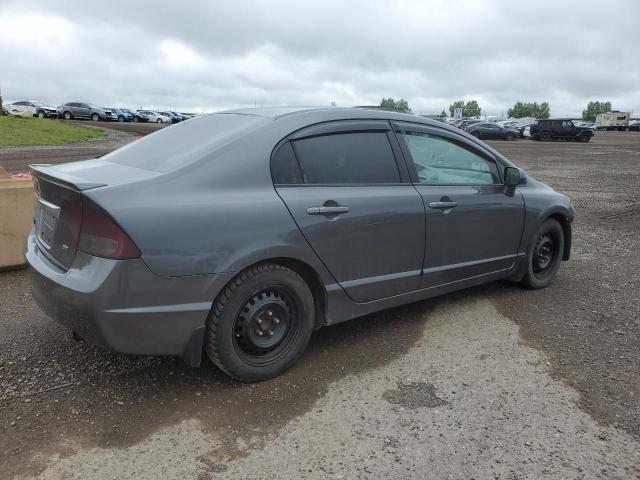 2HGFA1F61BH011677 - 2011 HONDA CIVIC LX-S Gris photo 3