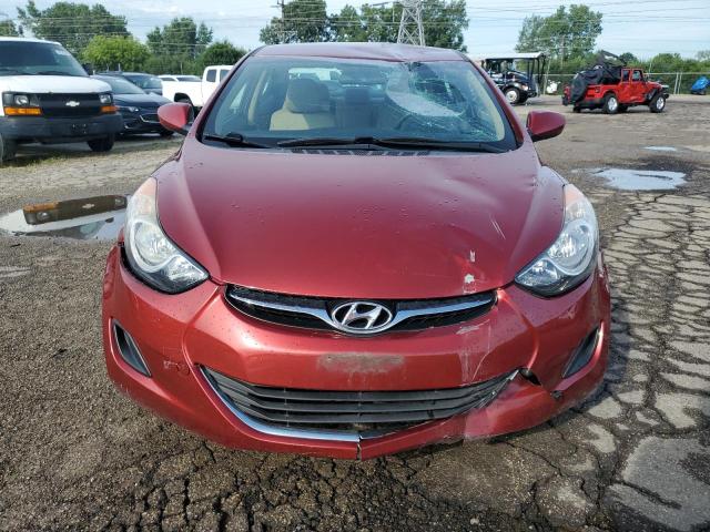 5NPDH4AE4DH359629 - 2013 HYUNDAI ELANTRA GLS BURGUNDY photo 5