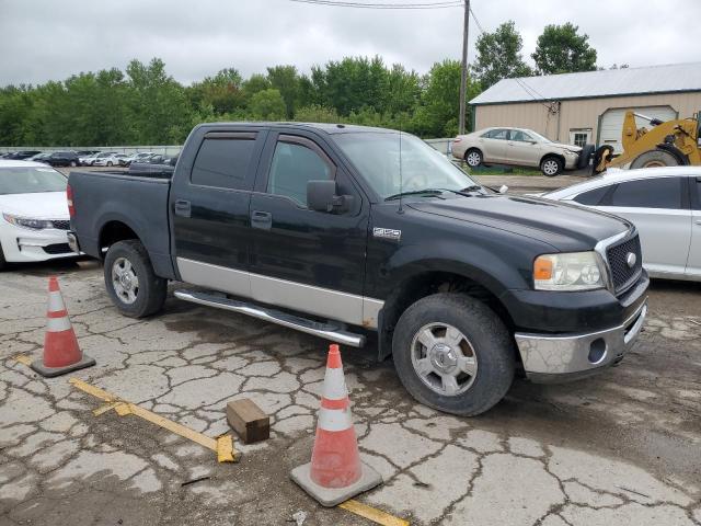 1FTPW14V36FB25783 - 2006 FORD F150 SUPERCREW BLACK photo 4