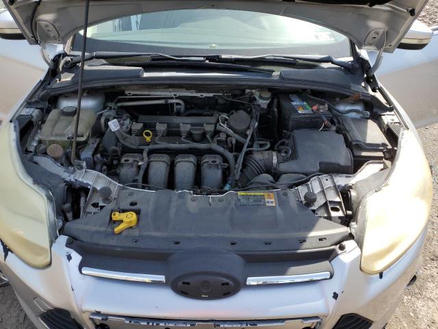 1FAHP3H24CL366980 - 2012 FORD FOCUS SEL SILVER photo 11