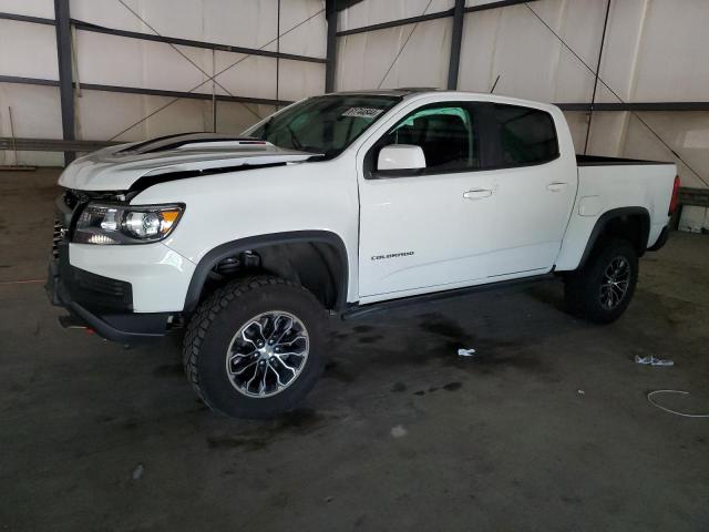 1GCPTEE16M1119711 - 2021 CHEVROLET COLORADO ZR2 WHITE photo 1