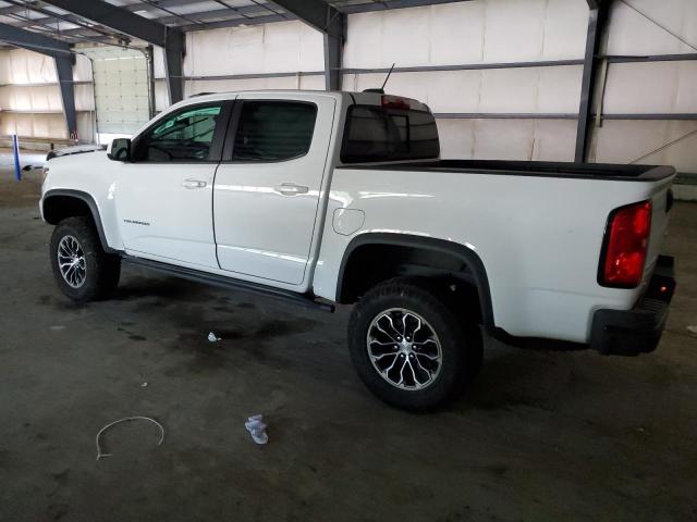 1GCPTEE16M1119711 - 2021 CHEVROLET COLORADO ZR2 WHITE photo 2