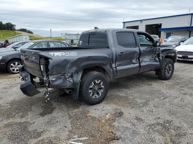 5TFCZ5AN8KX211371 - 2019 TOYOTA TACOMA DOUBLE CAB GRAY photo 3