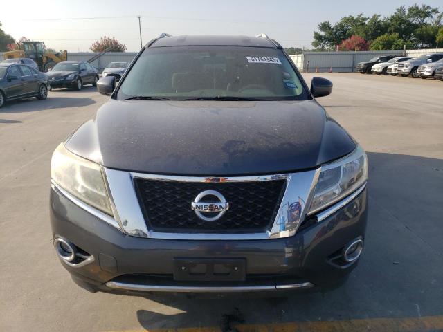 5N1AR2MN3EC735083 - 2014 NISSAN PATHFINDER S CHARCOAL photo 5