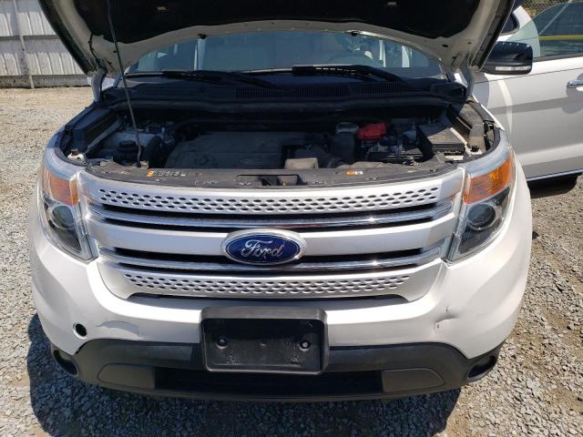 1FM5K7D84FGA27710 - 2015 FORD EXPLORER XLT WHITE photo 12