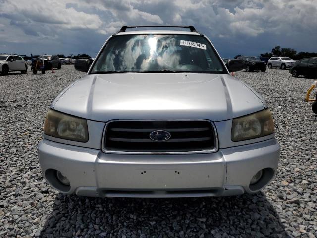 JF1SG65613H719497 - 2003 SUBARU FORESTER 2.5XS ვერცხლისფერი ფოტო 5