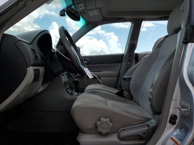 JF1SG65613H719497 - 2003 SUBARU FORESTER 2.5XS ვერცხლისფერი ფოტო 7