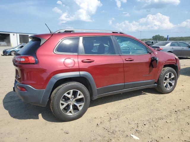 1C4PJMBS7EW206566 - 2014 JEEP CHEROKEE TRAILHAWK 栗色 照片 3