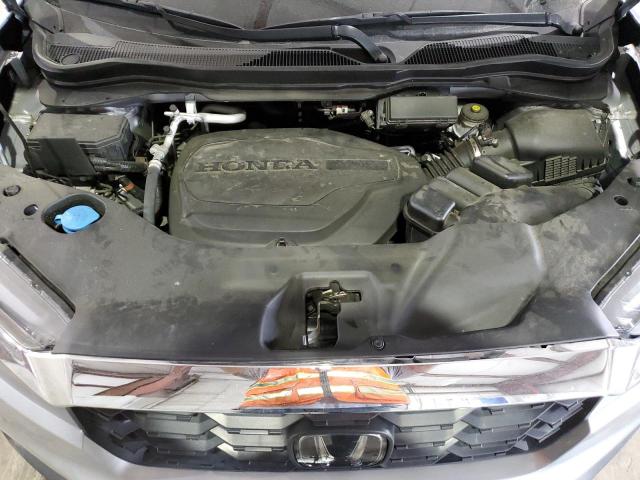 5FNYF8H54NB016744 - 2022 HONDA PASSPORT EXL GRAY photo 12
