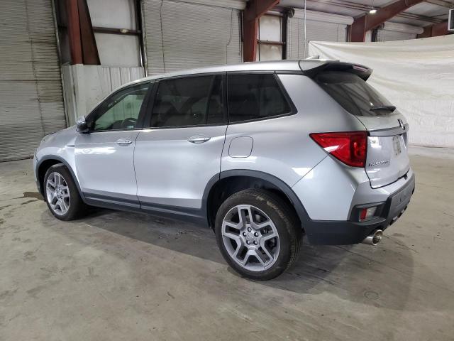 5FNYF8H54NB016744 - 2022 HONDA PASSPORT EXL GRAY photo 2