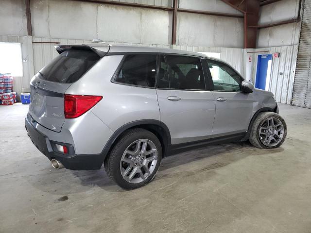 5FNYF8H54NB016744 - 2022 HONDA PASSPORT EXL GRAY photo 3