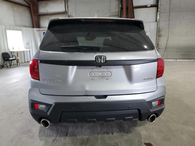 5FNYF8H54NB016744 - 2022 HONDA PASSPORT EXL GRAY photo 6