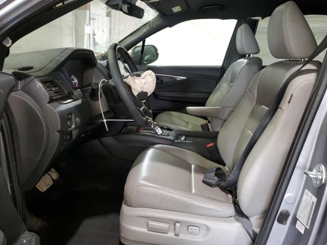 5FNYF8H54NB016744 - 2022 HONDA PASSPORT EXL GRAY photo 7