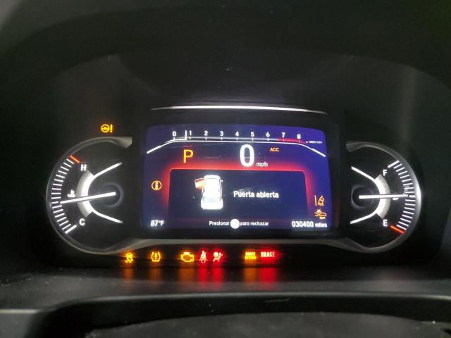 5FNYF8H54NB016744 - 2022 HONDA PASSPORT EXL GRAY photo 9