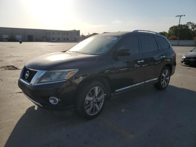 5N1AR2MM9EC686978 - 2014 NISSAN PATHFINDER S BLACK photo 1