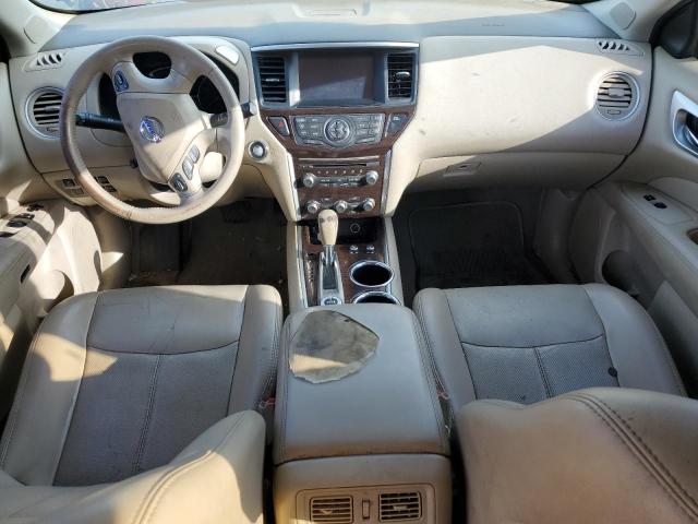 5N1AR2MM9EC686978 - 2014 NISSAN PATHFINDER S BLACK photo 8