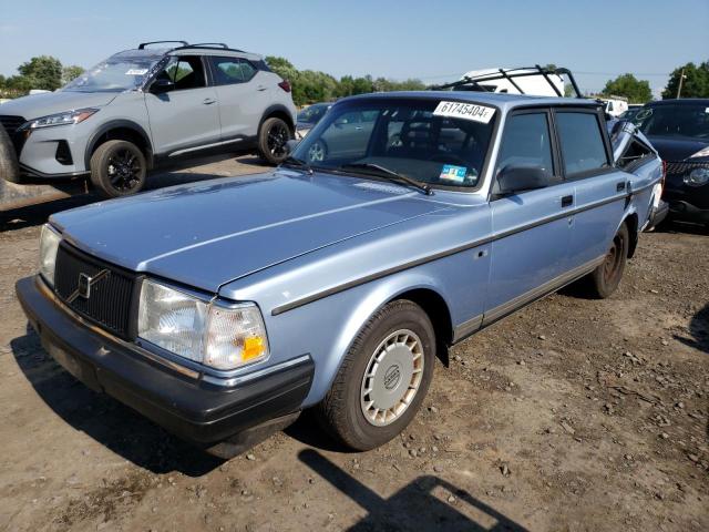 YV1AW8800N1914198 - 1992 VOLVO 240 BLUE photo 1