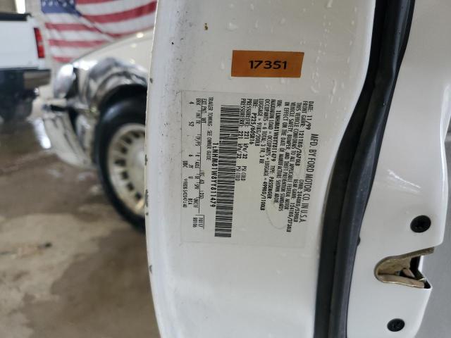 1LNHM81W8YY811479 - 2000 LINCOLN TOWN CAR EXECUTIVE WHITE photo 12