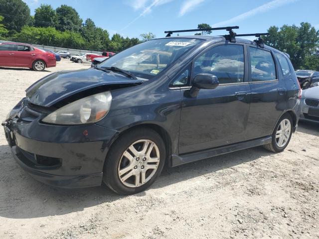 JHMGD38617S063649 - 2007 HONDA FIT S 黑色 照片 1