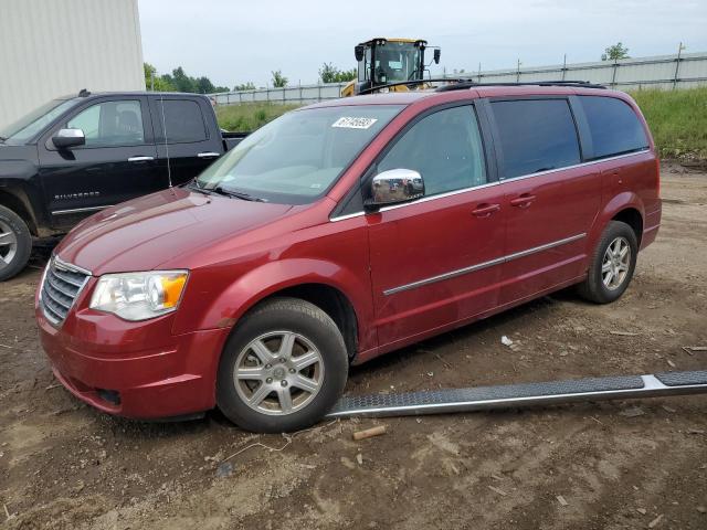 2A4RR5D15AR398515 - 2010 CHRYSLER TOWN & COU TOURING RED photo 1