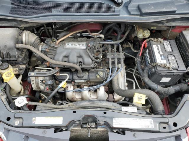 2A4RR5D15AR398515 - 2010 CHRYSLER TOWN & COU TOURING RED photo 12