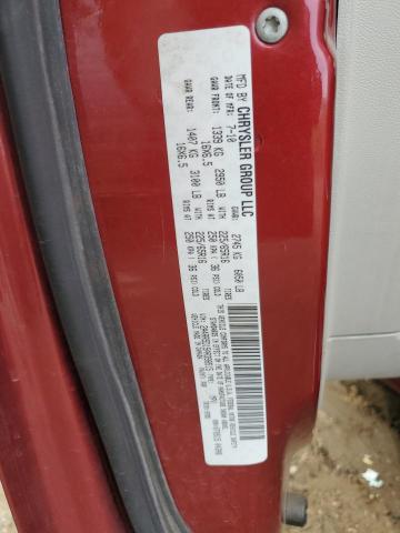 2A4RR5D15AR398515 - 2010 CHRYSLER TOWN & COU TOURING RED photo 14