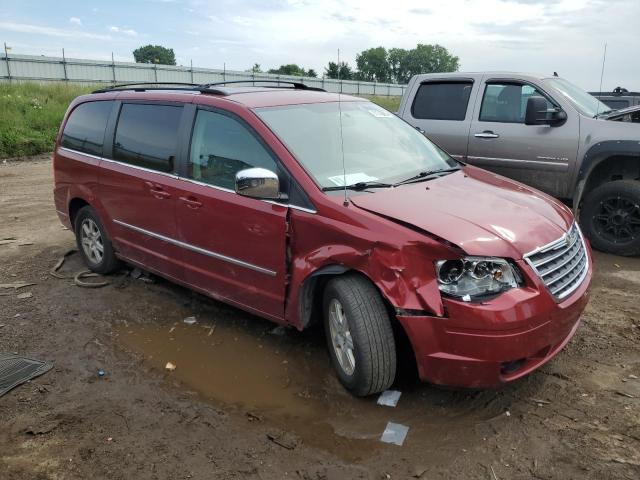 2A4RR5D15AR398515 - 2010 CHRYSLER TOWN & COU TOURING RED photo 4