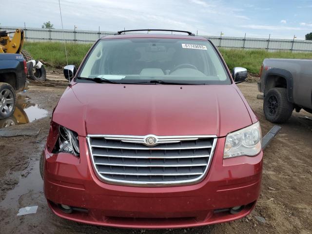 2A4RR5D15AR398515 - 2010 CHRYSLER TOWN & COU TOURING RED photo 5