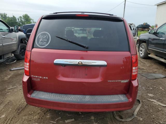 2A4RR5D15AR398515 - 2010 CHRYSLER TOWN & COU TOURING RED photo 6