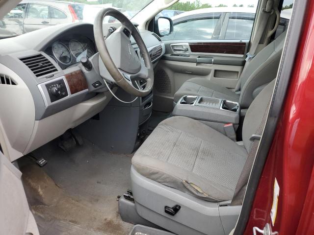 2A4RR5D15AR398515 - 2010 CHRYSLER TOWN & COU TOURING RED photo 7