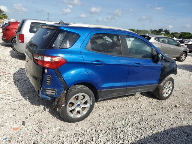 MAJ3S2GE3MC456492 - 2021 FORD ECOSPORT SE ლურჯი ფოტო 3