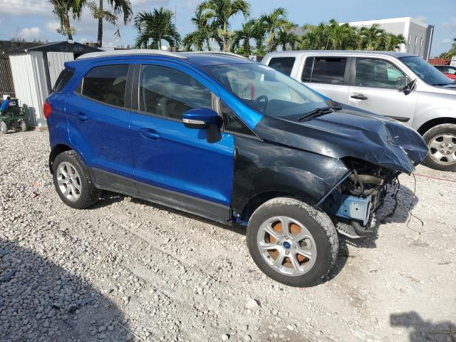 MAJ3S2GE3MC456492 - 2021 FORD ECOSPORT SE ლურჯი ფოტო 4