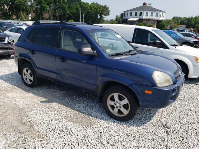 KM8JM12BX7U506480 - 2007 HYUNDAI TUCSON GLS BLUE photo 4