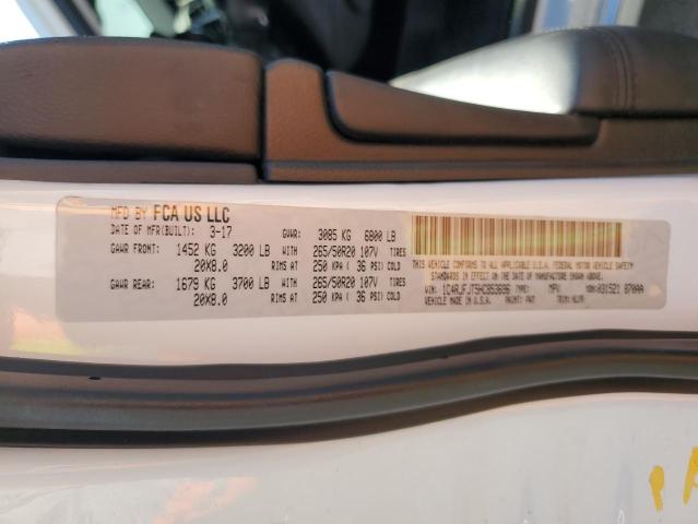 1C4RJFJT5HC853696 - 2017 JEEP GRAND CHER SUMMIT თეთრი ფოტო 14