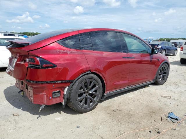 7SAXCAE51PF410112 - 2023 TESLA MODEL X RED photo 3