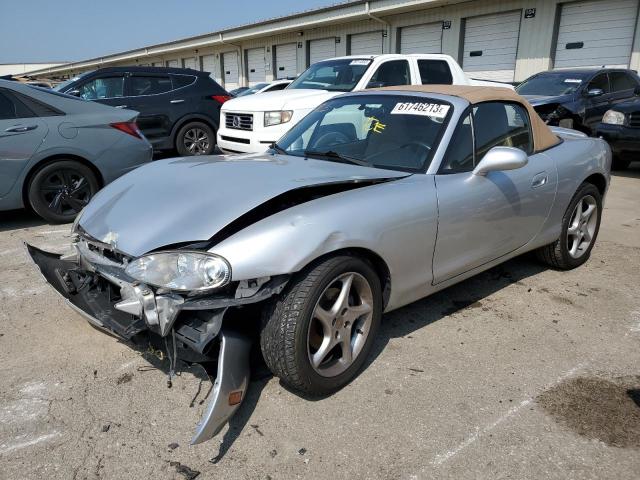 JM1NB353610208325 - 2001 MAZDA MX-5 MIATA BASE SILVER photo 1