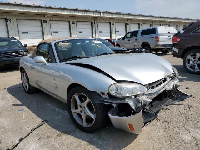 JM1NB353610208325 - 2001 MAZDA MX-5 MIATA BASE SILVER photo 4