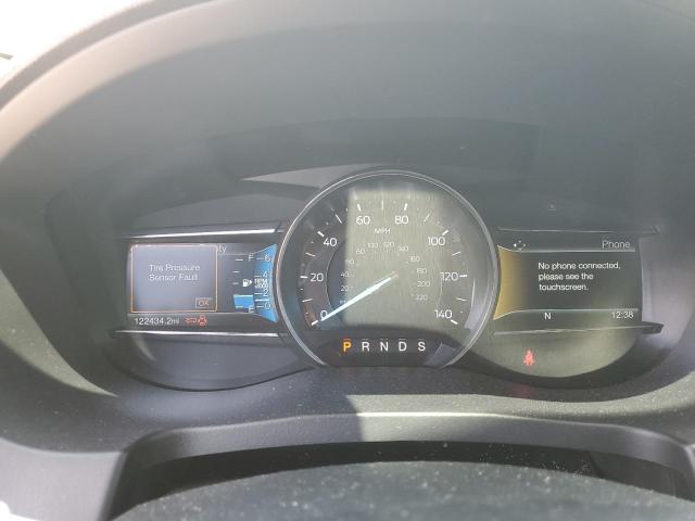 1FM5K8D88HGD14377 - 2017 FORD EXPLORER XLT Blanc photo 9