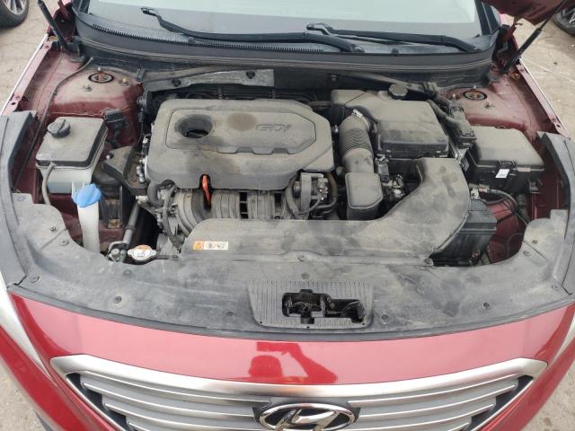 5NPE24AF5GH272258 - 2016 HYUNDAI SONATA SE RED photo 11