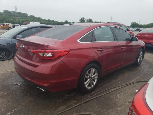 5NPE24AF5GH272258 - 2016 HYUNDAI SONATA SE RED photo 3