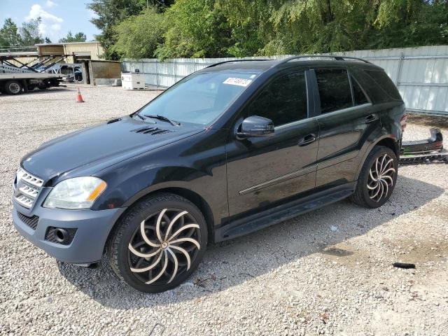 4JGBB8GBXBA646664 - 2011 MERCEDES-BENZ ML 350 4MATIC BLACK photo 1