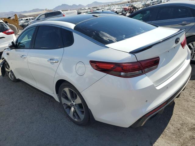 5XXGW4L27GG026203 - 2016 KIA OPTIMA SX WHITE photo 2