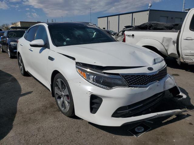 5XXGW4L27GG026203 - 2016 KIA OPTIMA SX WHITE photo 4