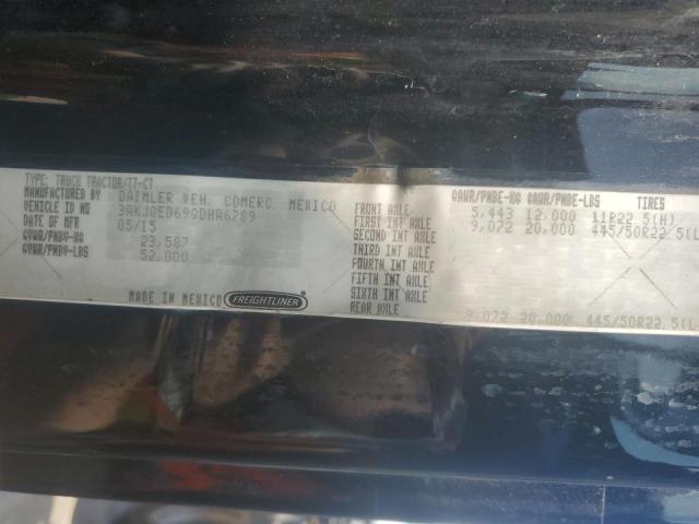 3AKJGED69GDHA6789 - 2016 FREIGHTLINER CASCADIA 1 黑色 照片 10